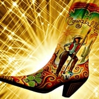 Cowgirl Boots Art