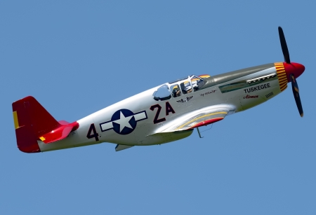 North American P-51 Mustang - north american p51 mustang, us air force, world war two, world war two aircraft