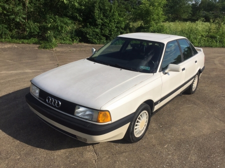 1988 Audi 90 Quattro 4-Door Sedan 2.3 5-Speed - Car, 4-Door, Sedan, 90, Quattro, Audi, Old-Timer, Luxury, 5-Speed