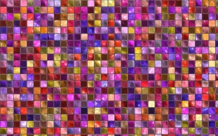 Mosaic of Colors - abstract, colorful, colors, mosaic