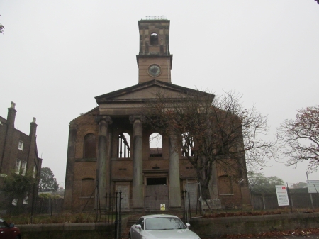 Derelict Dockside Church - isle of sheppey, ruins, churches, architecture, religious, sheerness