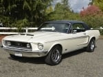 1968 Ford Mustang 2-Door Hardtop 302ci V8 C4 Automatic J-Code