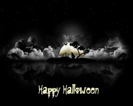 Happy Haloween - abstract, halloween, collages, happy