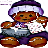 Gingerbread In Purple