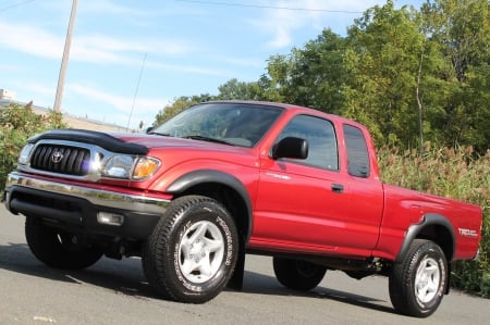 2003 Toyota Tacoma Xtracab 3.4 V6 4-Speed Automatic SR5 and TRD Package - Tacoma, Truck, Red, Package, Off-Road, 4-Speed, V6, SR5, Automatic, Xtracab, Toyota, TRD