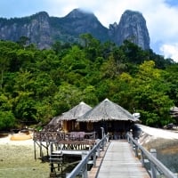 Timon Island in Malaysia