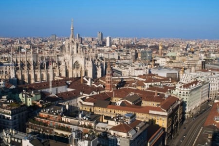 milan - cathedral, milan, italy, building