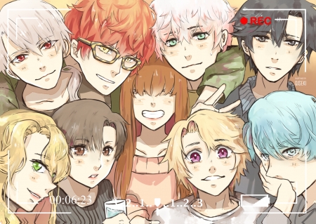 Everyone - Saeran, Rika, MC, Zen, Jumin, Saeyoung, V, Jaehee, Yoosung