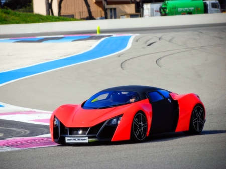 Marussia - cars, attractions in dreams, marusya, red cars, supercar, marussia, love four seasons