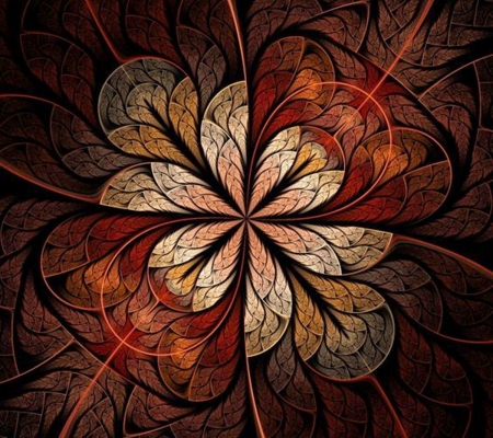 exotic flower - fractal, beauty, art, photography