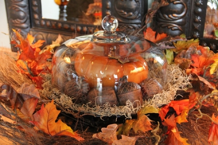 Halloween table centerpiece - centerpiece, halloween, abstract, photography, table