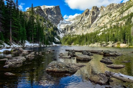 Rocky Mountain National Park - lake, forest, cool, fun, nature, mountain