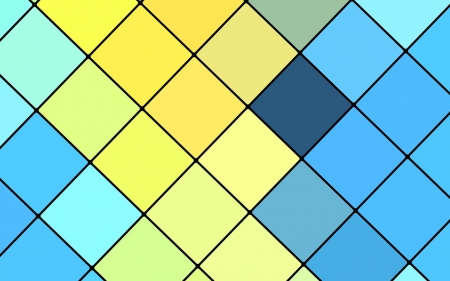 colorful squares - fun, abstract, colorful, 3d, cool, squares