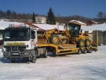 Caterpillar 12H and Mercedes-Benz Actros