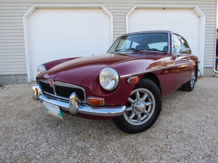 1974 MG MGB GT 2-Door Hatchback 1.8 4-Speed - Car, Red, Sports, MG, Hatchback, GT, 2-Door, MGB, Old-Timer