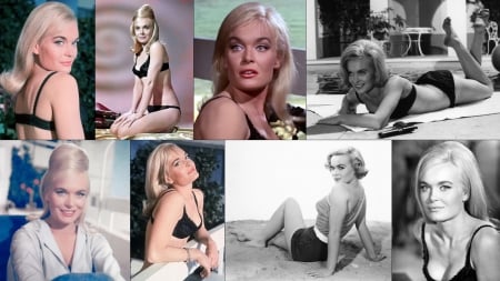 Actress Shirley Eaton Version Two - vintage beauty, Goldfinger, Bond Girl, Shirley Eaton, Jill Masterson, James Bond