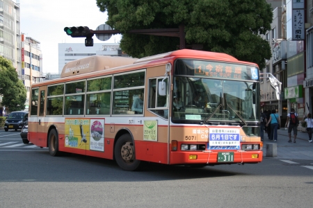 shinki bus - bus, street, buidling, shinki