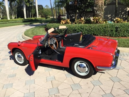 1964 Honda S600 Roadster 606cc 4-Speed - sports, 4-speed, 606cc, car, red, honda, roadster, old-timer, s600