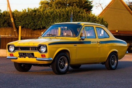 1972 Ford Escort Mk.I Mexico 2-Door Saloon 1601cc - saloon, mki, ford, 2-door, old-timer, escort, mexico