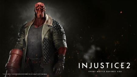 Injustice 2 Hellboy - books, video games, collector, comics