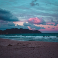 Sea Shore Twilight