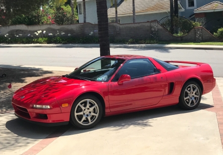 1995 Acura NSX-T Coupe 3.0 VTEC V6 5-Speed - 5-speed, red, sports, vtec, acura, coupe, old-timer, car, v6, nsx-t