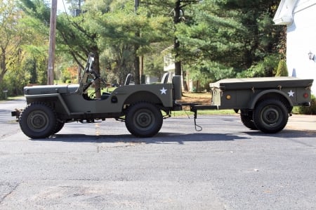 1948 Willys CJ-2A 134ci 3-Speed - Willys, 3-Speed, Military, 134ci, Old-Timer, CJ-2A