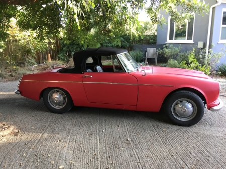 1966 Datsun 1600 Roadster 1.8 5-Speed - Car, Red, Sports, Datsun, 1600, Old-Timer, Roadster, 5-Speed