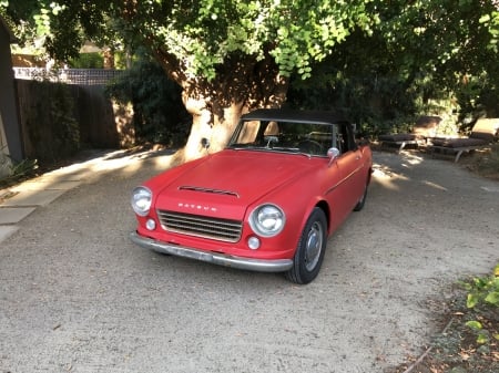 1966 Datsun 1600 Roadster 1.8 5-Speed - Car, Red, Sports, Datsun, 1600, Old-Timer, Roadster, 5-Speed