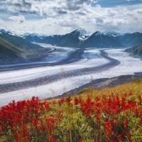 Kaskawulsh-Glacier