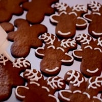 Reindeer Gingerbread Cookies