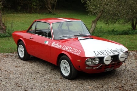 1973 Lancia Fulvia Coupe 1298cc V4 5-Speed - fulvia, 1298cc, lancia, coupe, car, v4, red, old-timer, 5-speed