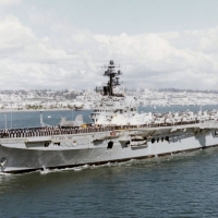 WORLD OF WARSHIPS AIRCRAFT CARRIER HMAS MELBOURNE FMR HMS MAJESTIC