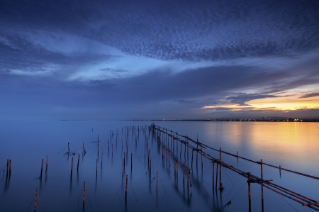 Magical Sky - nature, sky, sunset, sea