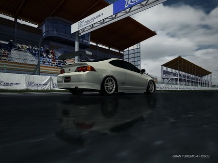 TYPE R ON TRACK - dc5r, white integra