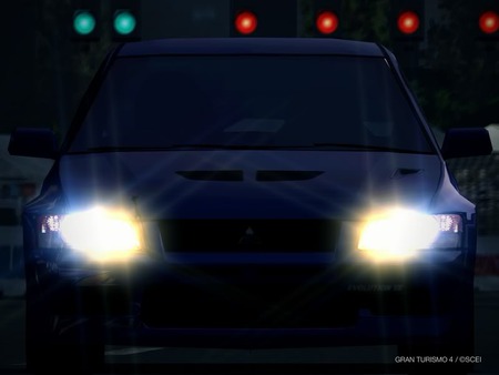 HID ON MITSUBISHI EVOLUTION