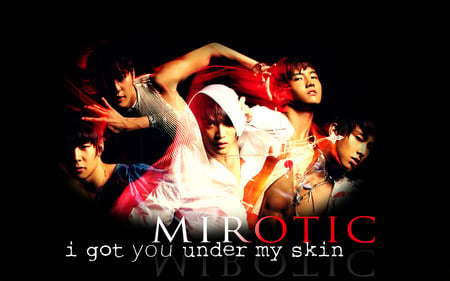 Mirotic - Under my skin - k-pop, mirotic, tvsq, dbsk