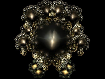 Gold - gold, fractal