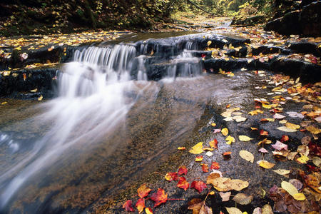 Forces of nature - waterfalls, mountain