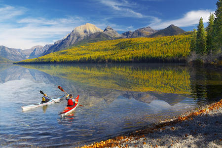 Beautiful Lake with mountain - lake, landscape, mountain