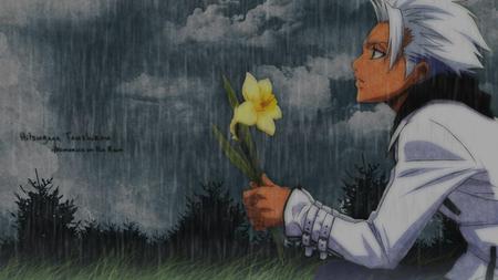 Memories In The Rain - toshiro, bleach, hitsugaya, rain, memories