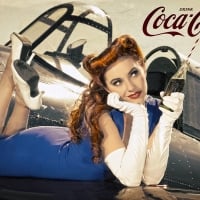 Coca-Cola Pin up Girl