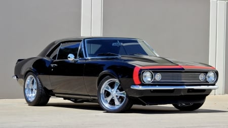 1967 Chevrolet Camaro Pro Touring - Muscle, Bowtie, GM, Red Stripe