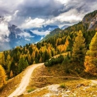 Mountain Landscape,Italy