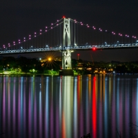 Hudson Bridge in Poughkeepsie, New York