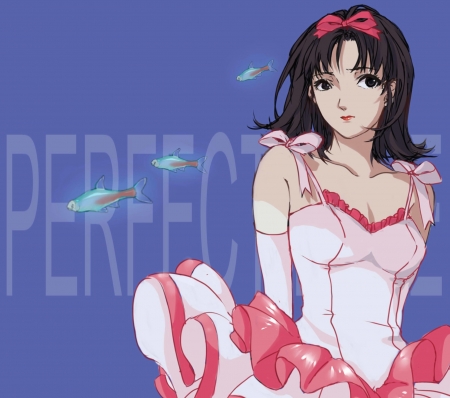 Perfect Blue - girl, Perfect, ANime, Blue