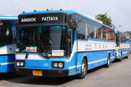 mecedes benz - bus, mercedes, benz, pattaya