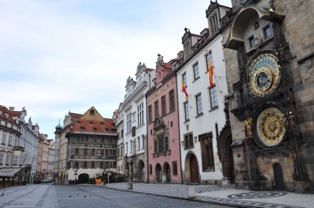 The Prague Astronomical Clock - fun, prague, cool, astronomical clock, achhitecture