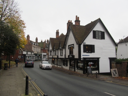 Old Architecture Corner - houses, roadways, sevenoaks, shops, architecture, kent