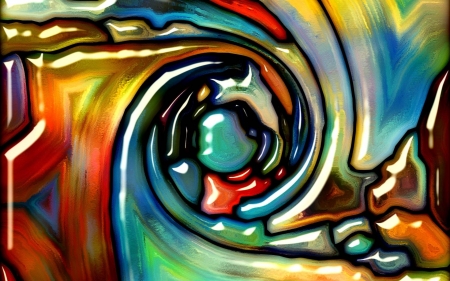 swirls - fun, abstract, 3d, cool, swirls